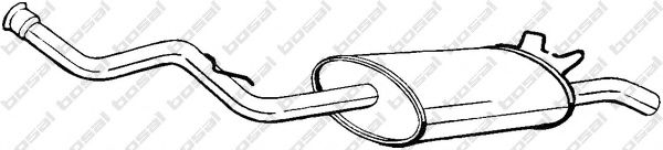 Глушитель BOSAL 278-079