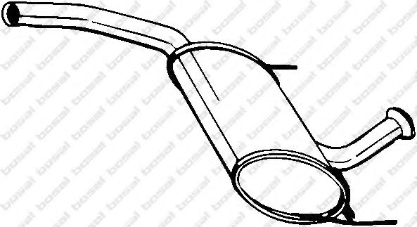 Резонатор BOSAL 200-221