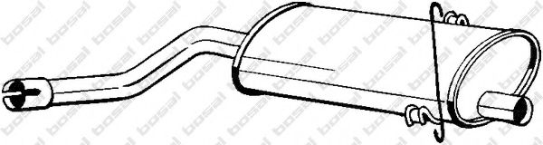 Резонатор BOSAL 215-761