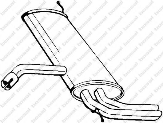 Глушитель BOSAL 227-049