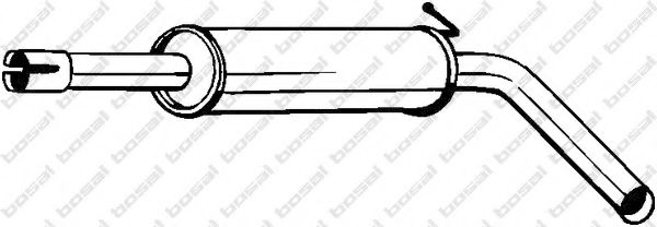 Резонатор BOSAL 227-047