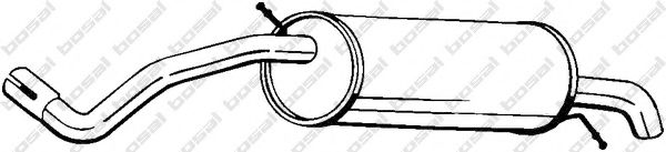 Глушитель BOSAL 233-347