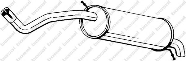Глушитель BOSAL 220-017