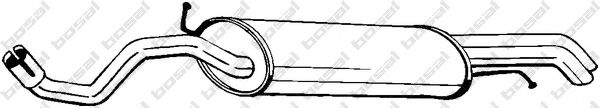 Глушитель BOSAL 281-999