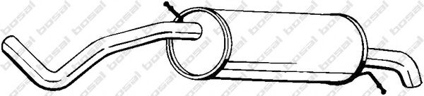 Глушитель BOSAL 278-997