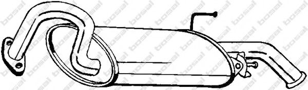 Глушник BOSAL 228-195