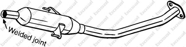 Резонатор BOSAL 284-573