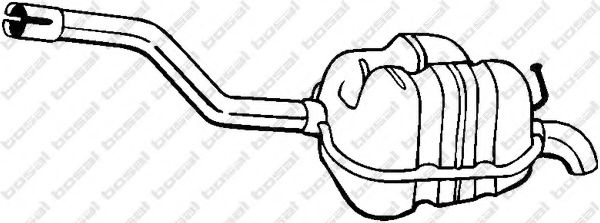 Глушитель BOSAL 233-161