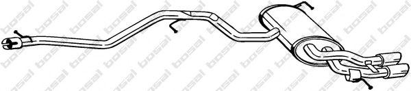 Глушитель BOSAL 286-363