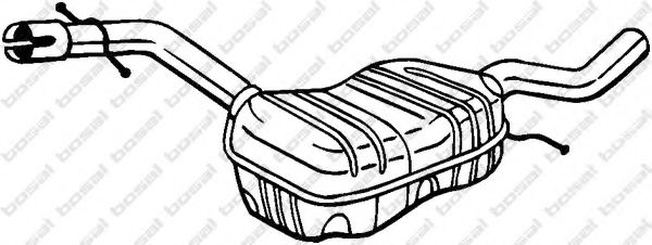 Резонатор BOSAL 233-437