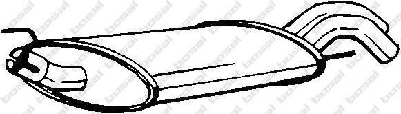 Глушитель BOSAL 233-095