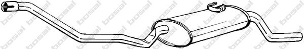 Глушитель BOSAL 283-561