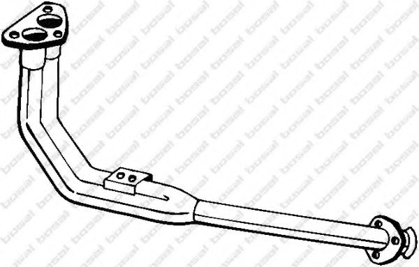 Труба выхлопного газа BOSAL 834-941