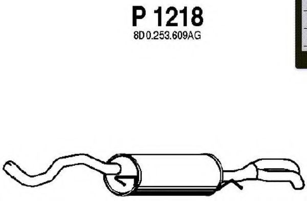 Глушитель FENNO P1218