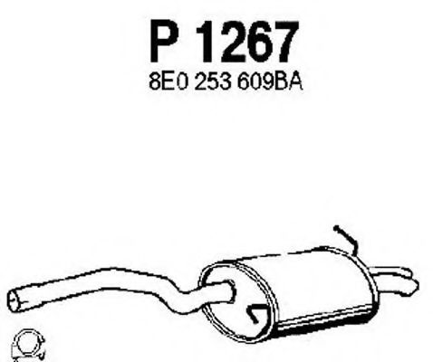 Глушитель FENNO P1267