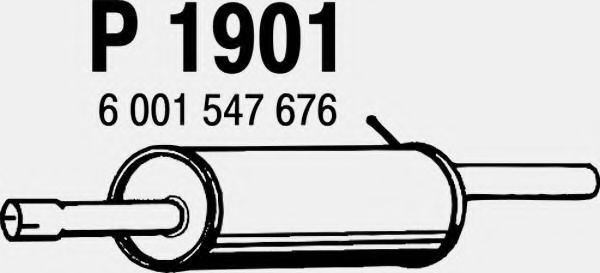 Глушитель FENNO P1901
