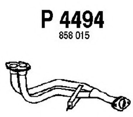 Труба выхлопного газа FENNO P4494