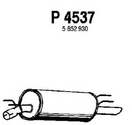 Глушник FENNO P4537