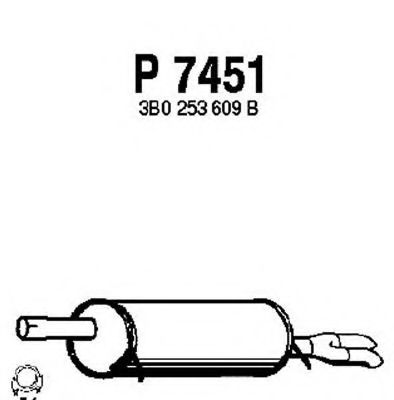 Глушник FENNO P7451