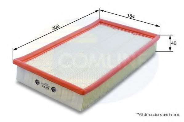 Повітряний фільтр COMLINE EAF479