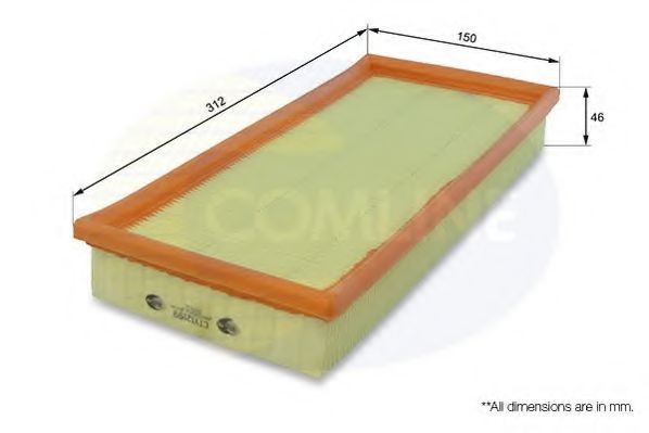 Воздушный фильтр COMLINE CTY12199