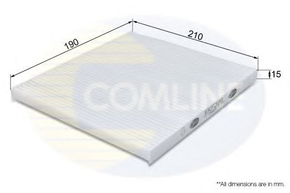 Фильтр салона COMLINE EKF399