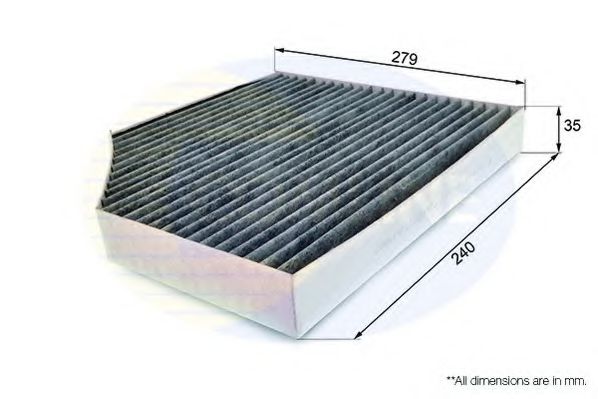 Фильтр салона COMLINE EKF106A