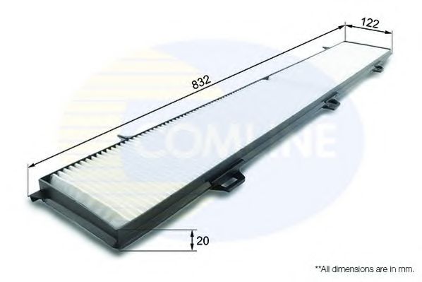 Фильтр салона COMLINE EKF107