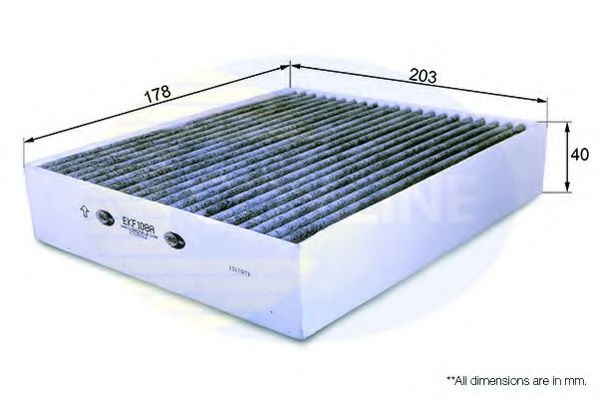 Фильтр салона COMLINE EKF108A