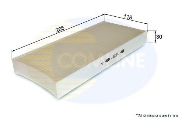 Фильтр салона COMLINE EKF111