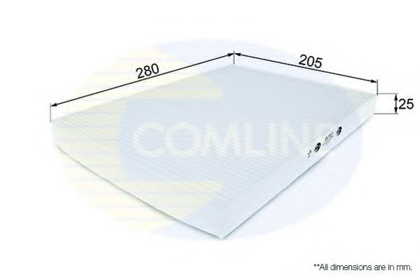 Фильтр салона COMLINE EKF112