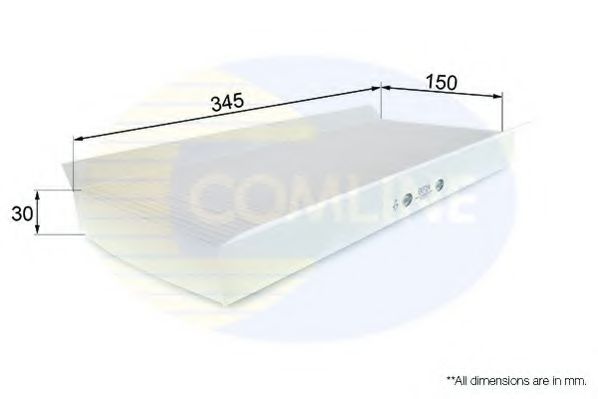 Фильтр салона COMLINE EKF114