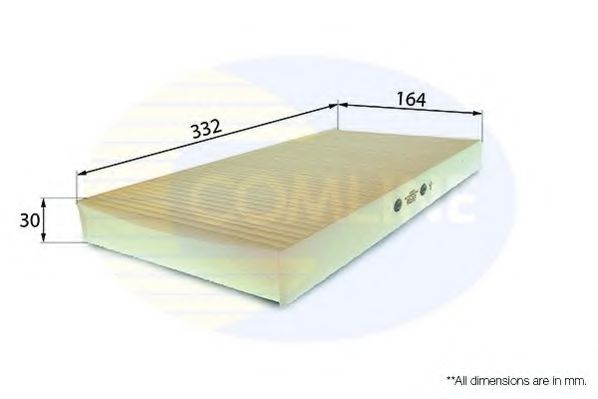 Фильтр салона COMLINE EKF116
