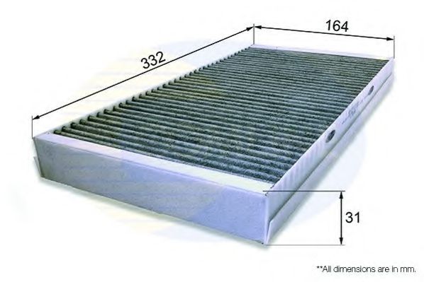Фільтр салону COMLINE EKF116A