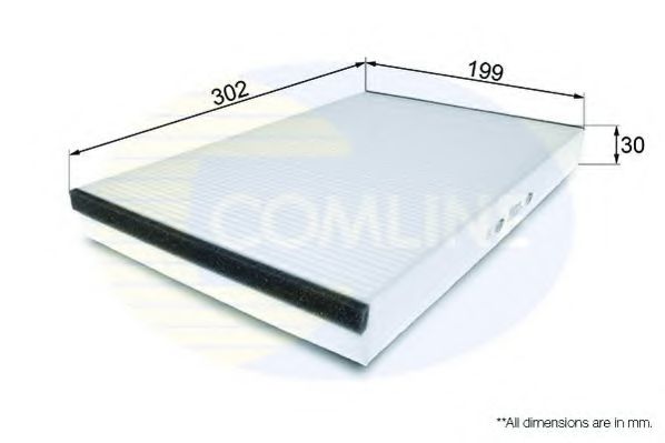 Фильтр салона COMLINE EKF119
