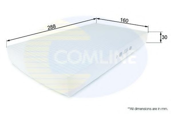 Фільтр салону COMLINE EKF120