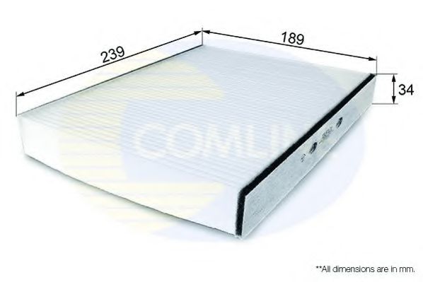 Фильтр салона COMLINE EKF121
