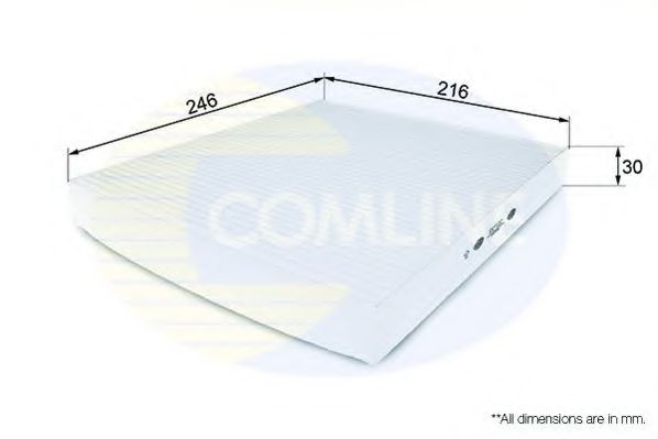 Фильтр салона COMLINE EKF122