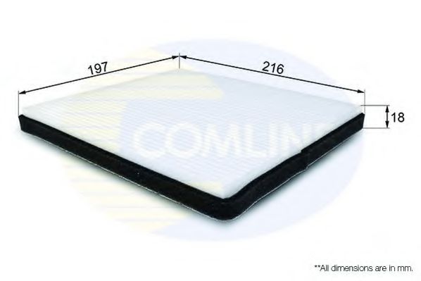 Фильтр салона COMLINE EKF126
