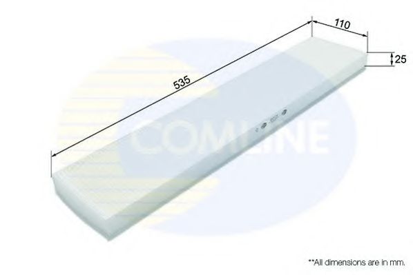 Фильтр салона COMLINE EKF131