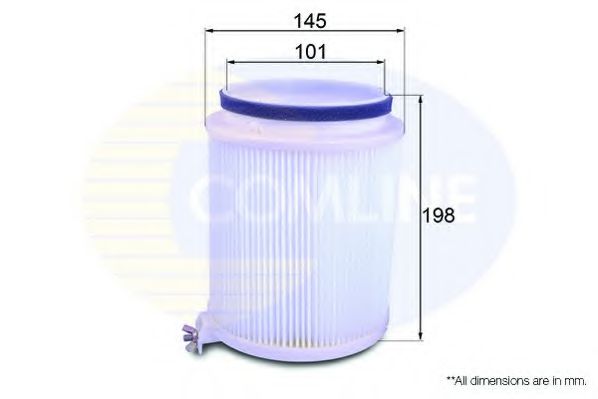 Фильтр салона COMLINE EKF134