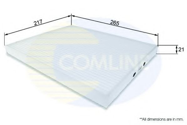 Фільтр салону COMLINE EKF137