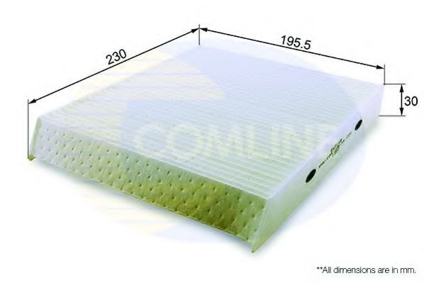 Фильтр салона COMLINE EKF148
