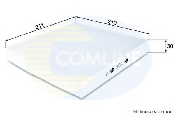 Фильтр салона COMLINE EKF149