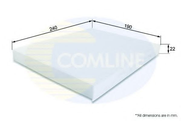 Фильтр салона COMLINE EKF151