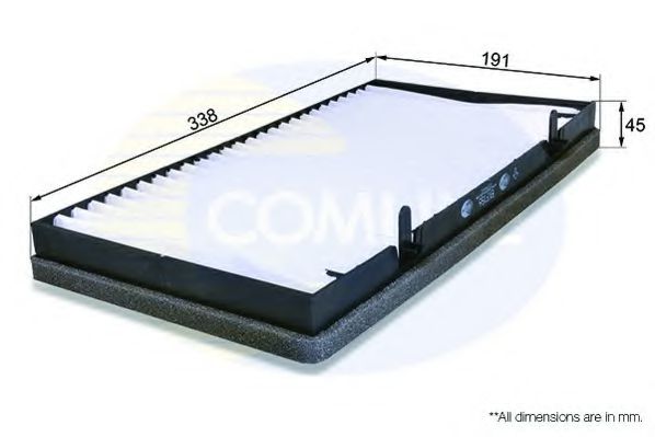 Фильтр салона COMLINE EKF156