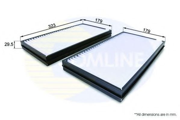 Фильтр салона COMLINE EKF158