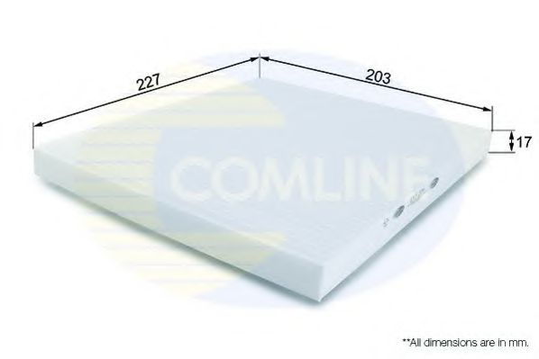 Фильтр салона COMLINE EKF204