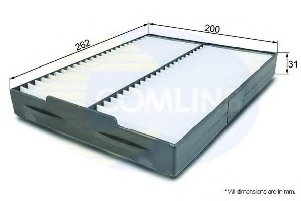 Фильтр салона COMLINE EKF162
