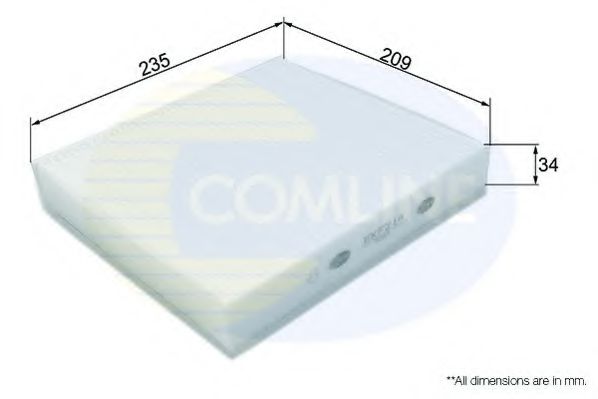 Фильтр салона COMLINE EKF214